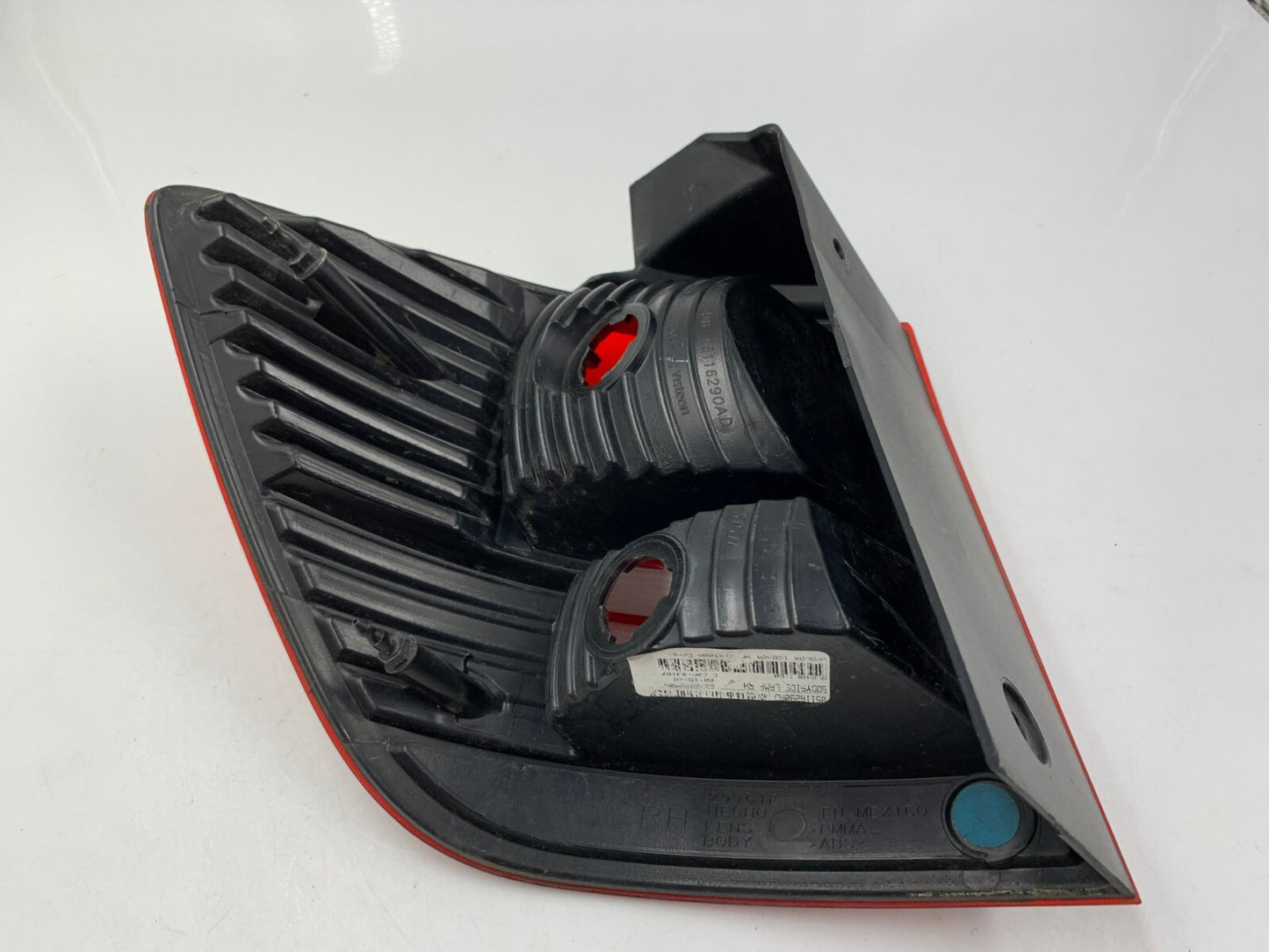 2009-2011 Dodge Journey Passenger Side Tail Light Taillight OEM E03B69005