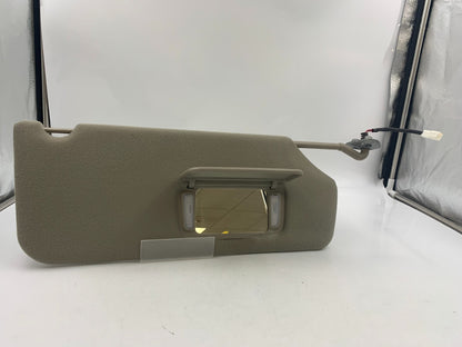 2011-2014 Toyota Sienna Passenger Visor Sunvisor Gray Illuminated OEM D04B41054