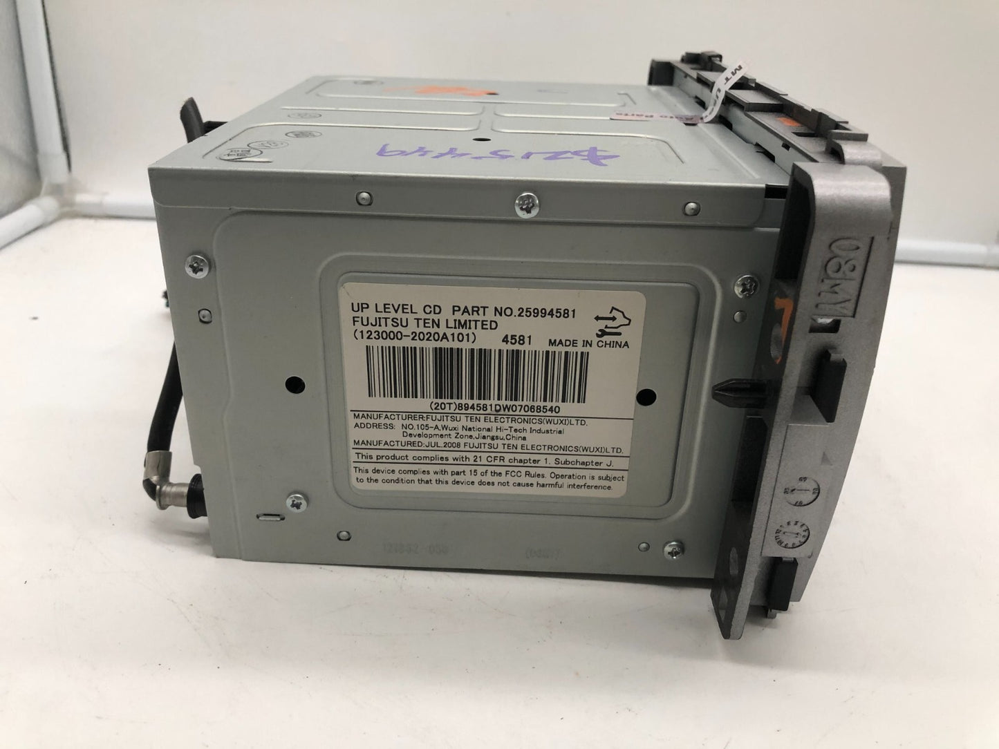 2009 Chevrolet Equinox AM FM CD Player Radio Receiver OEM D02B62005