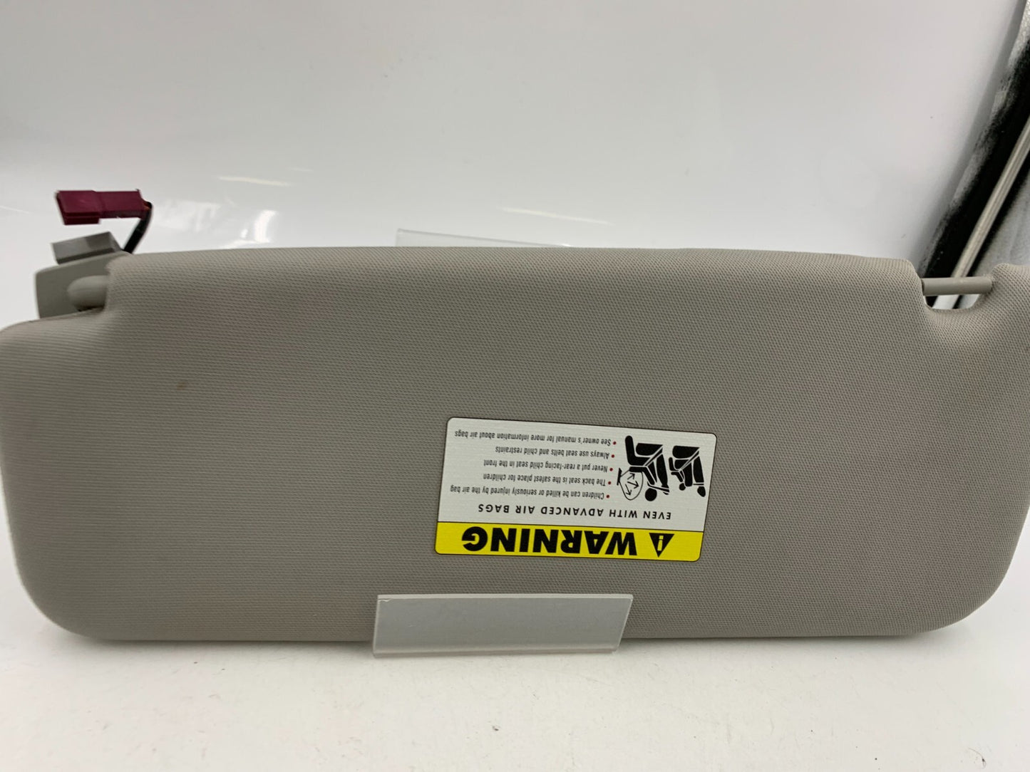 2006-2009 BMW 550i Passenger Sun Visor Gray Illuminated OEM C04B64008