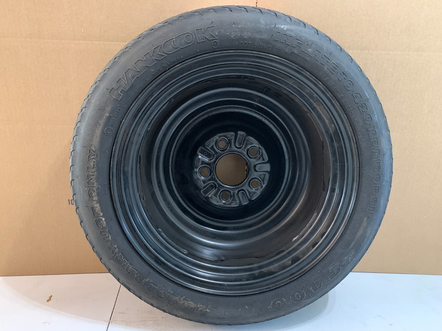 2006-2014 Hyundai Sonata 16" Spare Tire Compact Donut OEM T125/80D16 OEM