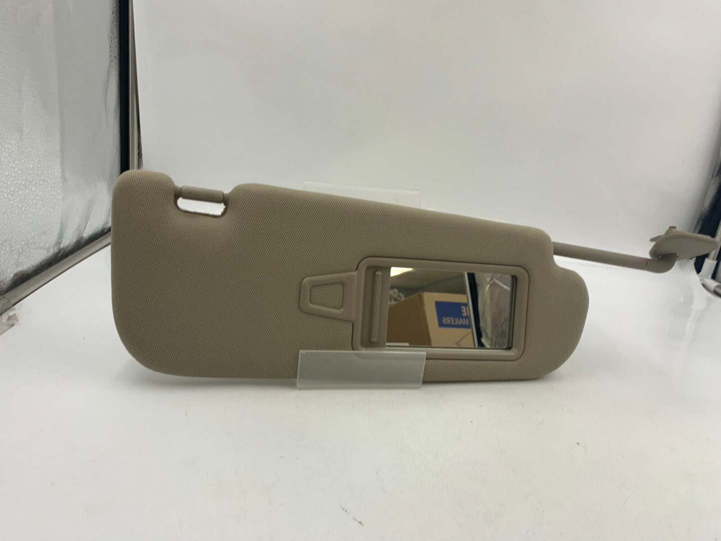 2011-2016 Kia Optima Passenger Sun Visor Tan Illuminated OEM E03B13052