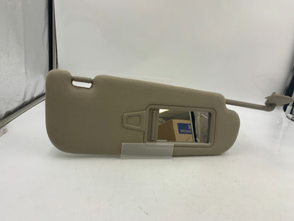 2011-2016 Kia Optima Passenger Sun Visor Tan Illuminated OEM E03B13052