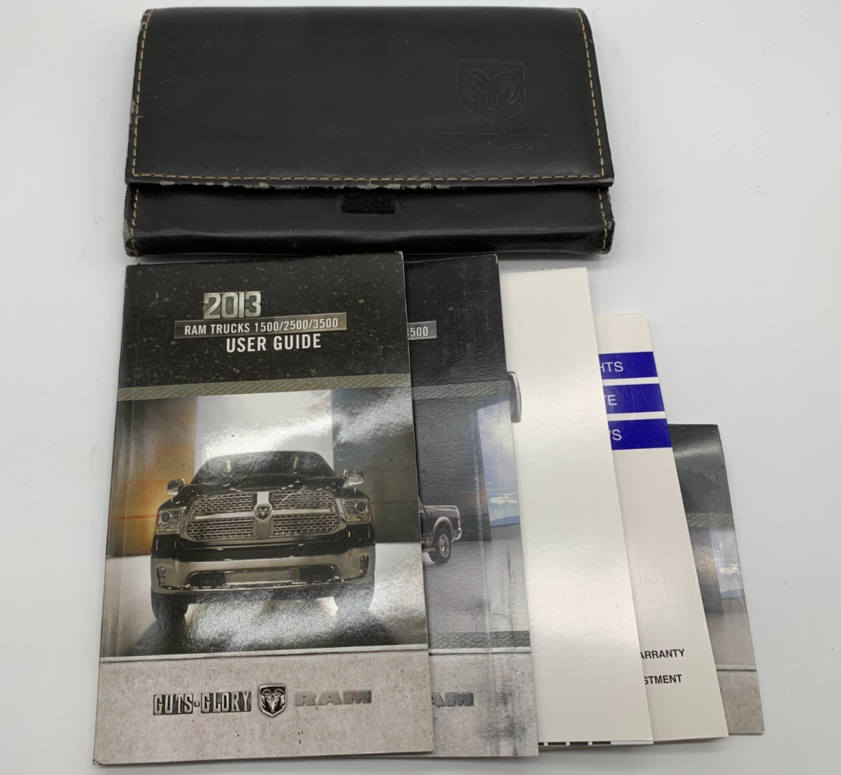 2013 Ram 1500 2500 3500 Owners Manual Set with Case OEM C03B46019