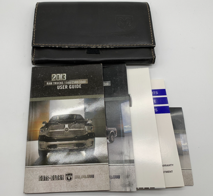 2013 Ram 1500 2500 3500 Owners Manual Set with Case OEM C03B46019