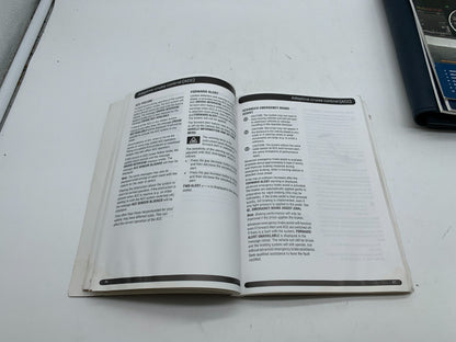 2011 Land Rover Range Rover Sport Owners Manual Set with Case OEM B01B27005