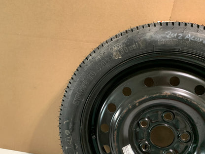 2009-2014 Acura TL 17" Spare Tire Wheel Compact Donut T135/80D17