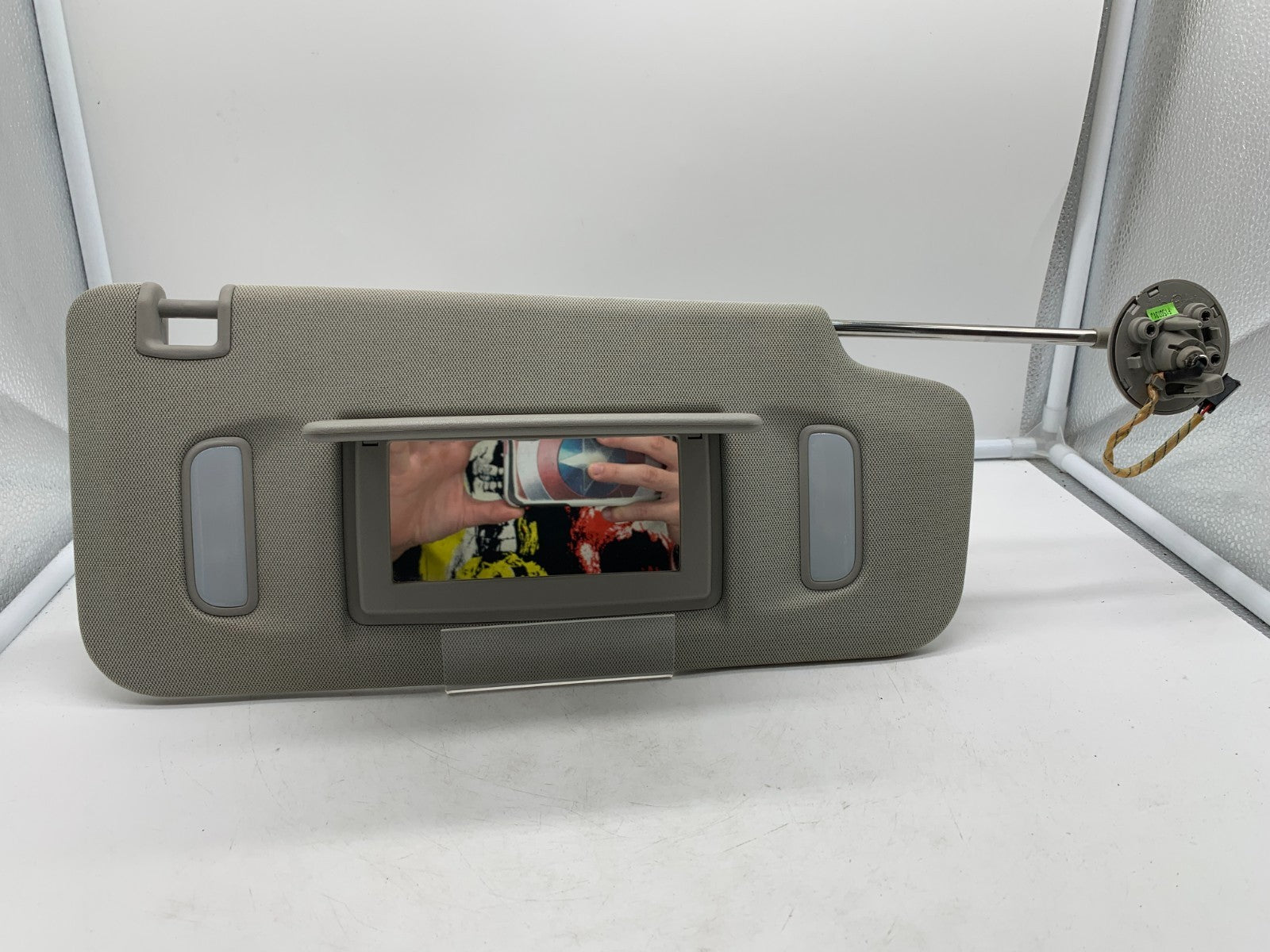 2013-2021 Buick Encore Passenger Sun Visor Gray Illuminated OEM A02B48072