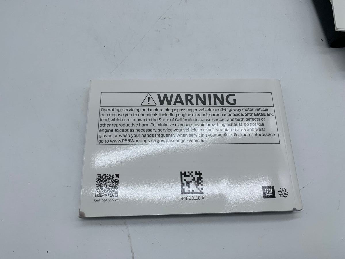 2020 Cadillac CT5 Owners Manual Set with Case OEM R01B02030