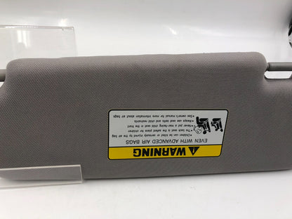 2011-2014 Hyundai Sonata Passenger Sun Visor Gray Illuminated OEM B01B05016