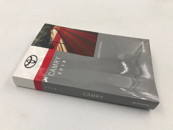 2018 Toyota Camry Owners Manual Handbook OEM J03B14012