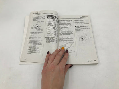 2008 Mazda 3 Owners Manual OEM B02B36089