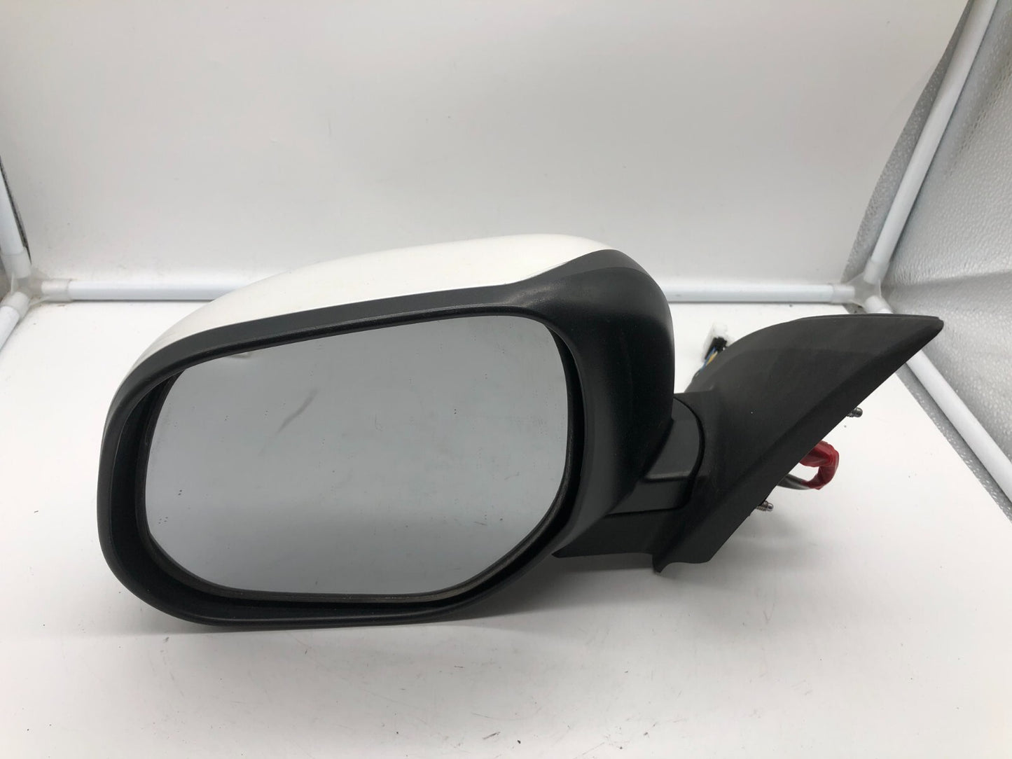 2014-2015 Mitsubishi Outlander Sport Driver Power Door Mirror White A02B26003