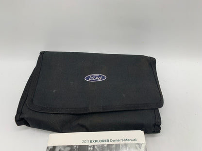 2017 Ford Explorer Owners Manual Set with Case OEM D01B11006