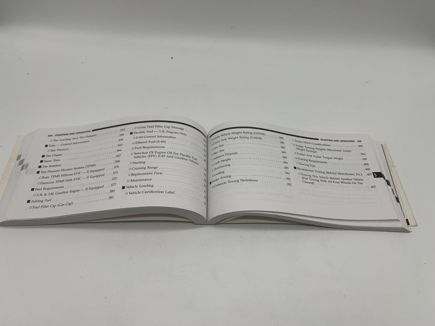 2008 Chrysler Town & Country Owners Manual Set with Case OEM