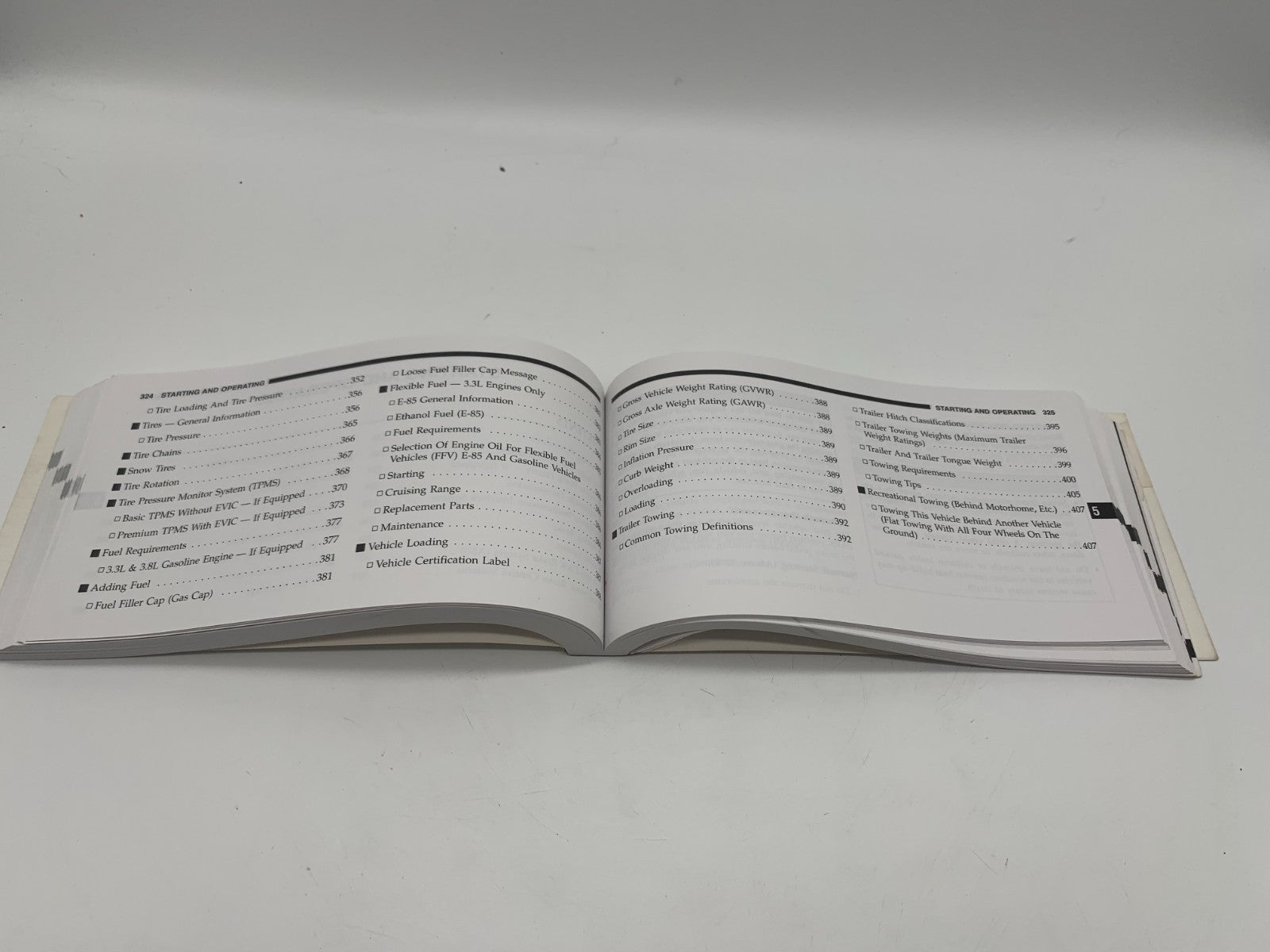 2008 Chrysler Town & Country Owners Manual Set with Case OEM