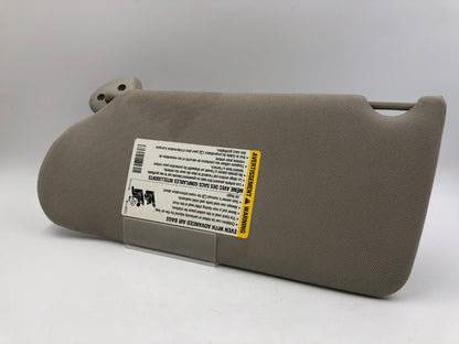 2005-2008 Pontiac Grand Prix Passenger Sun Visor Gray OEM B01B29043