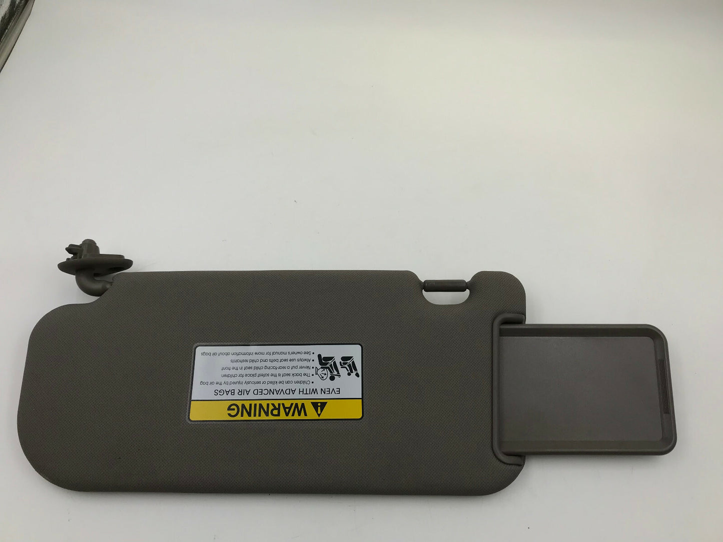 2010-2015 Hyundai Tucson Passenger Sun Visor Gray Illuminated OEM E01B51003
