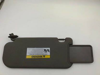 2010-2015 Hyundai Tucson Passenger Sun Visor Gray Illuminated OEM E01B51003