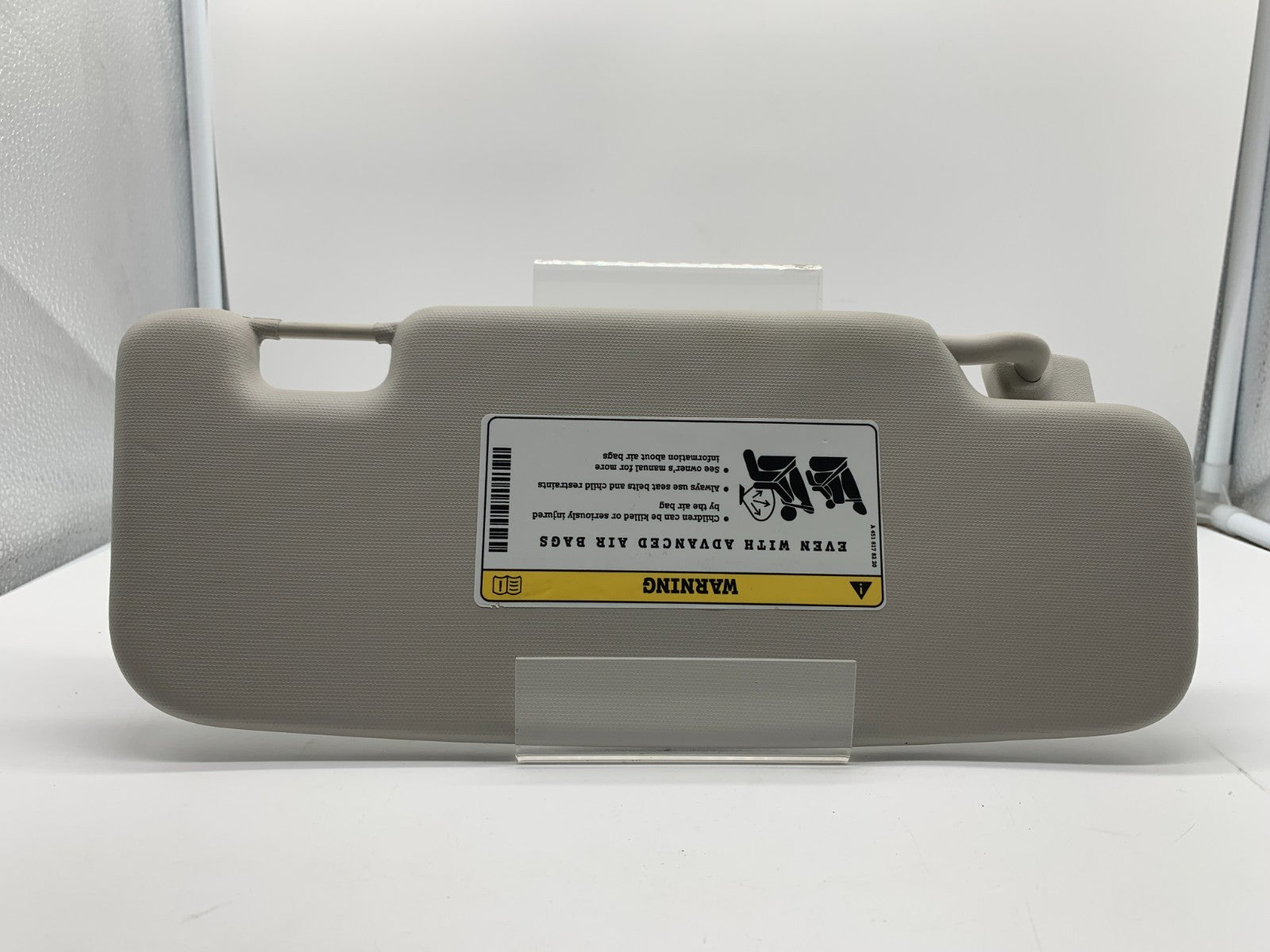 2008-2016 Smart Fortwo Driver Sun Visor Gray OEM C03B23003