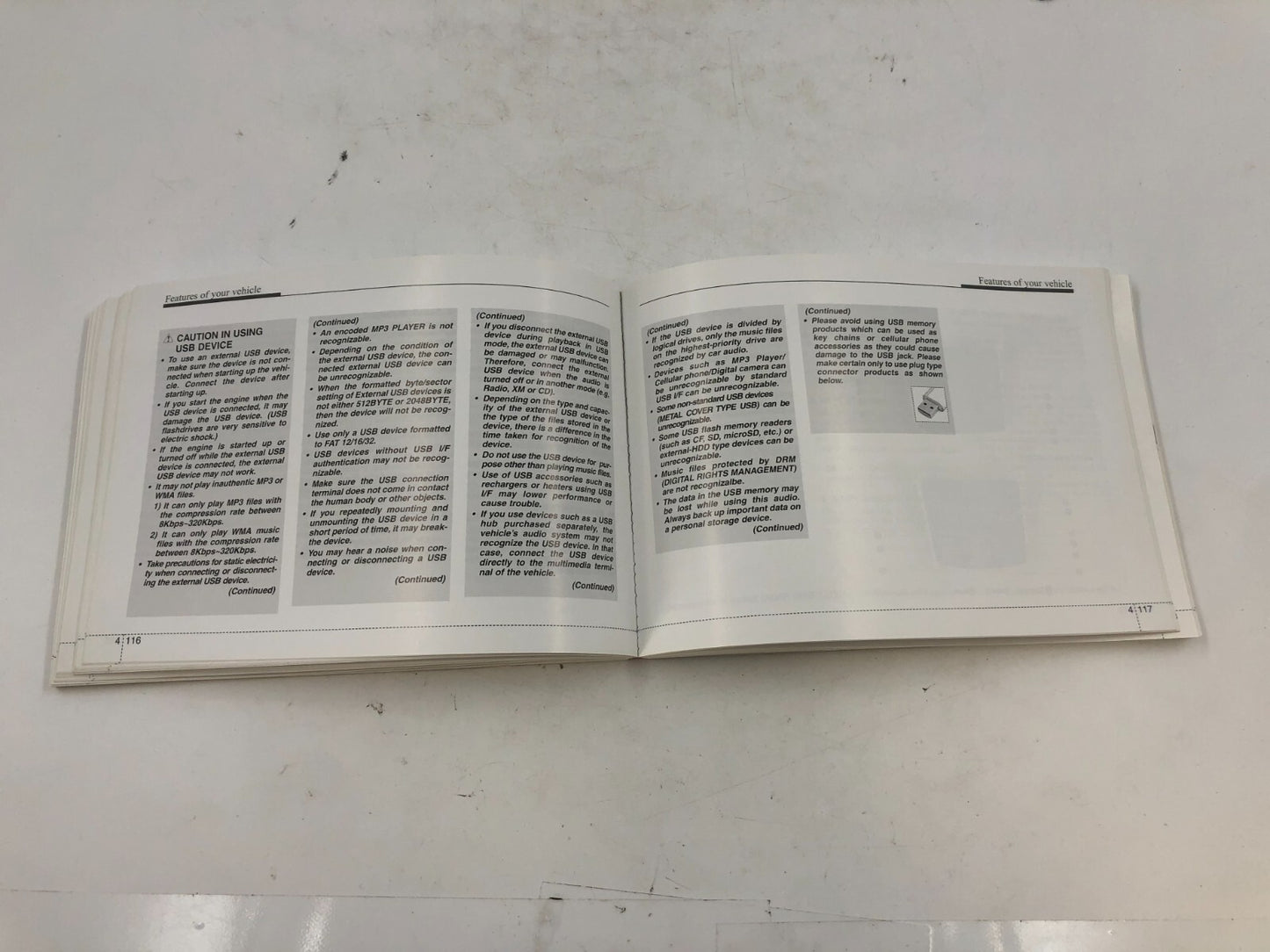 2011 Hyundai Sonata Owners Manual OEM B02B44060