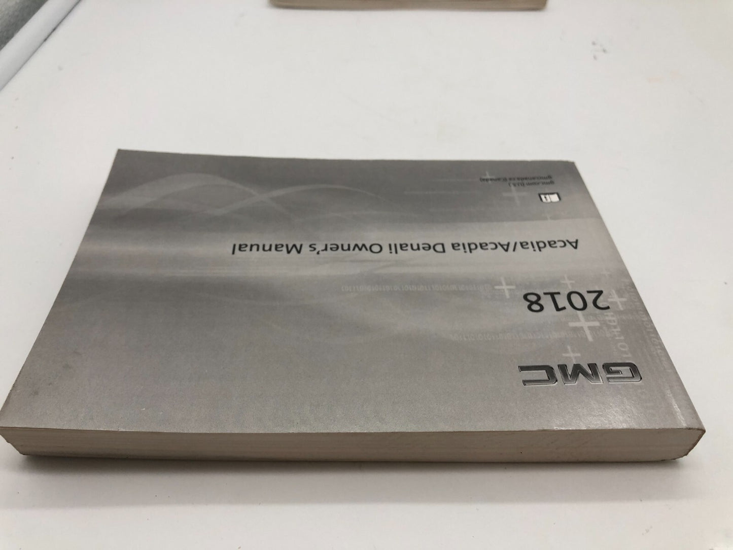 2018 GMC Acadia Owners Manual Set OEM E03B47006