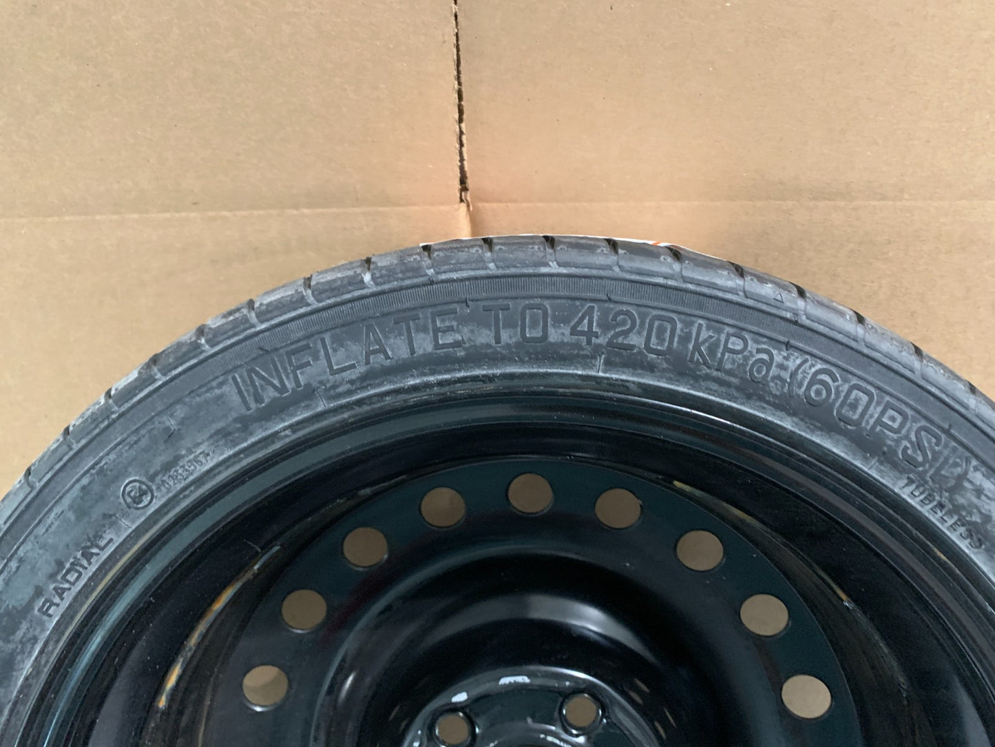 2010-2016 Buick Lacrosse 17" Spare Tire Compact Donut T125/70R17 OEMa