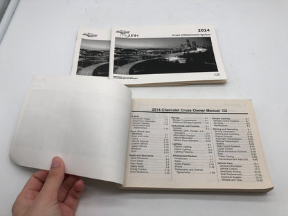 2014 Chevrolet Cruze Owners Manual Set OEM A04B50043