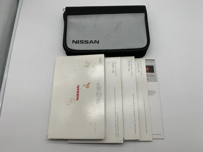 2006 Nissan Altima Owners Manual Set with Case OEM B02B56007