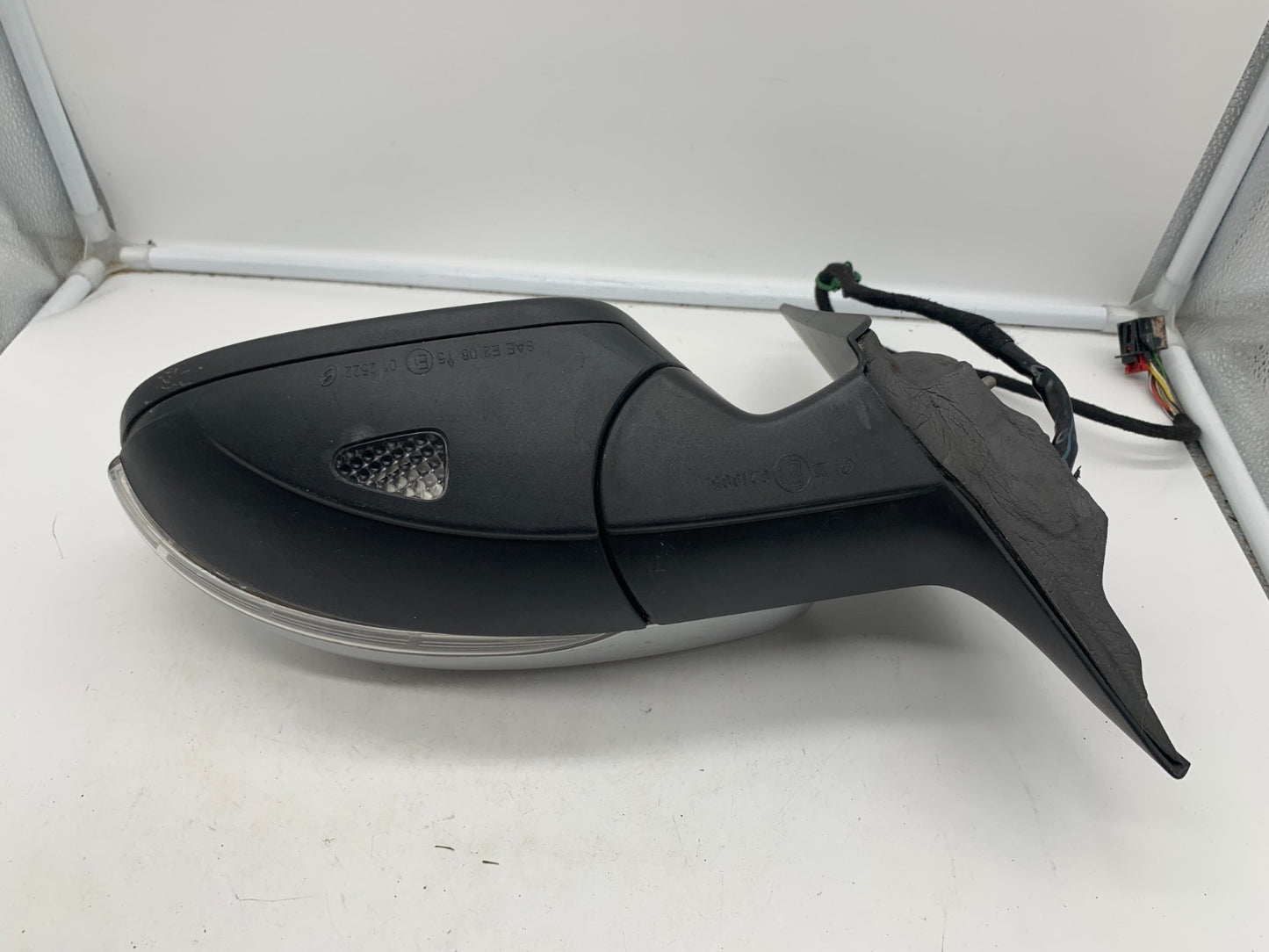 2009-2012 Volkswagen CC Driver Side View Power Door Mirror Silver OEM D01B35031