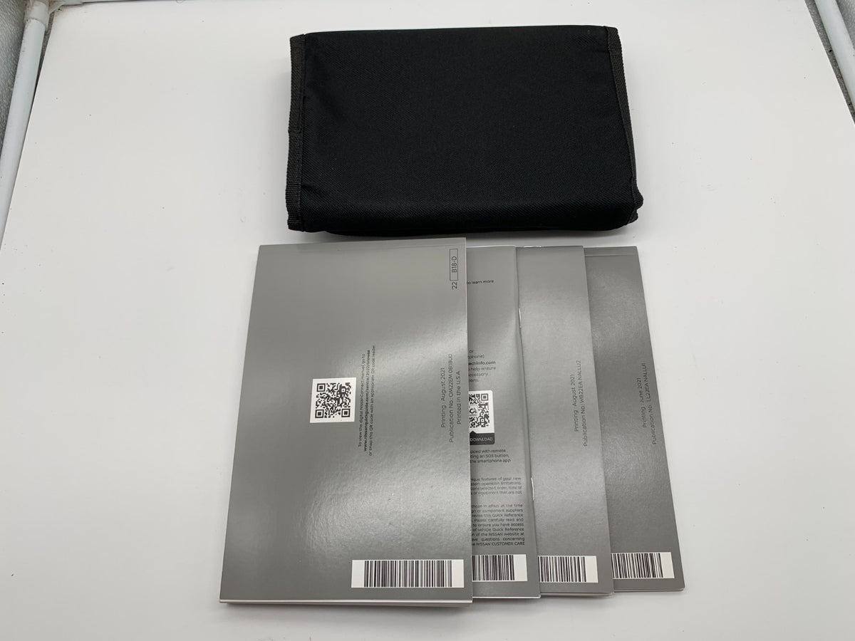 2022 Nissan Sentra Owners Manual Set with Case OEM C03B50013