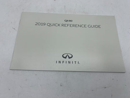 2019 Infiniti QX80 QX 80 Owners Manual Set with Case OEM
