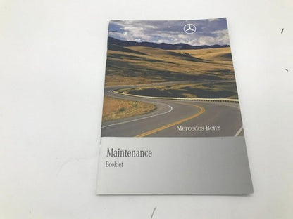 2010 Mercedes-Benz C-Class C Class Owners Manual with Case OEM R01B07004