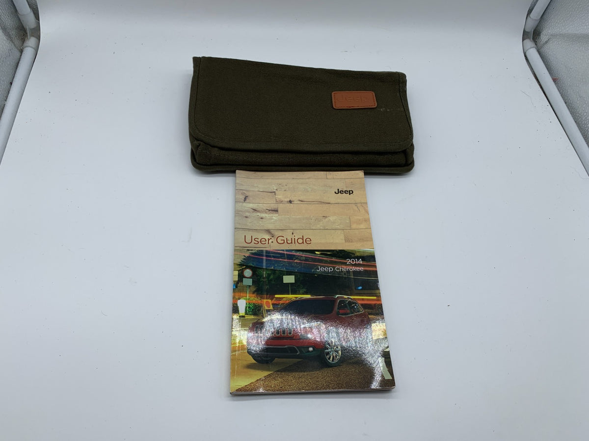 2014 Jeep Cherokee Owners Manual Set with Case OEM B02B16001