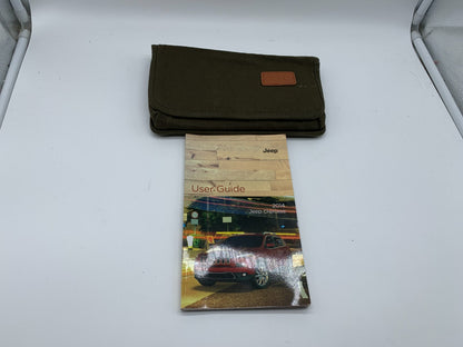 2014 Jeep Cherokee Owners Manual Set with Case OEM B02B16001