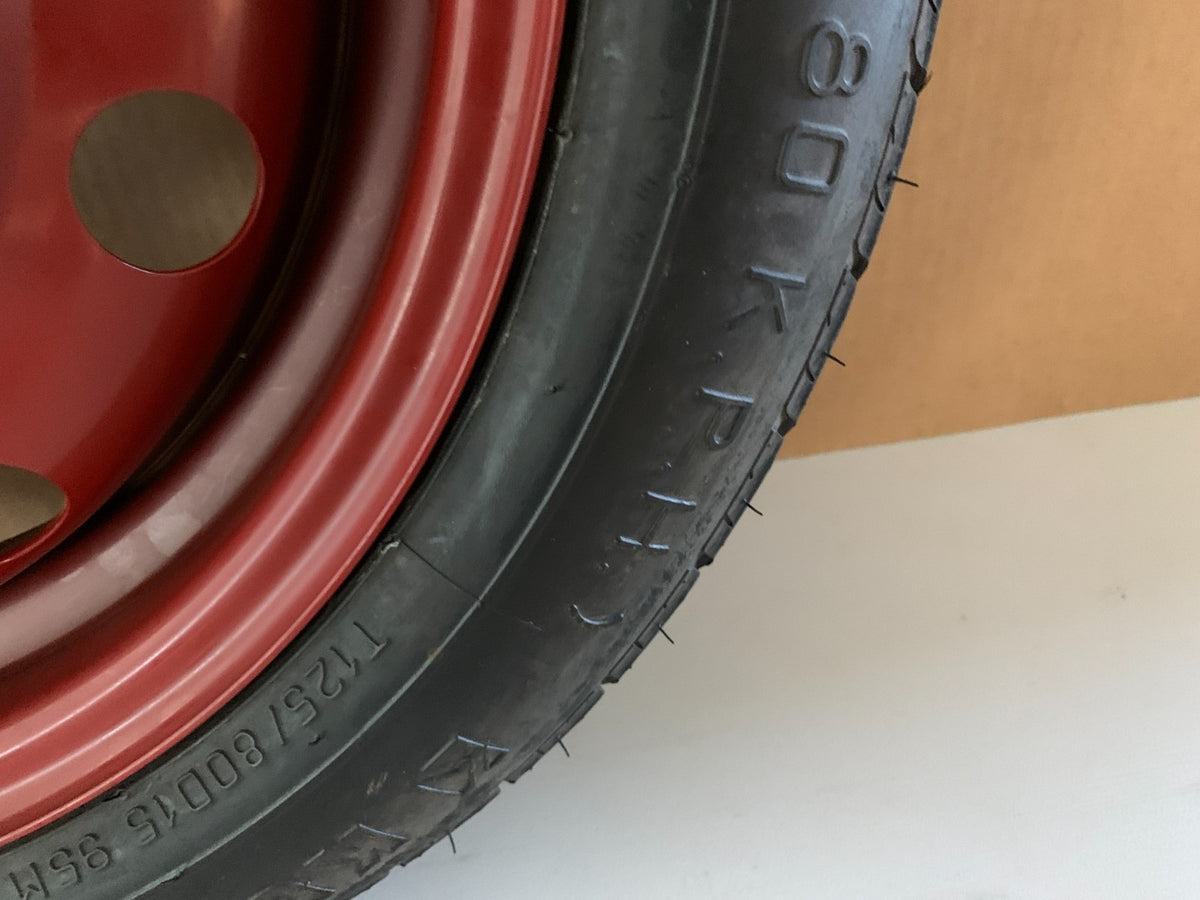 2013-2020 Hyundai Elantra 15" Spare Tire Compact Donut T125/80D15