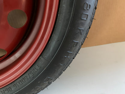 2013-2020 Hyundai Elantra 15" Spare Tire Compact Donut T125/80D15