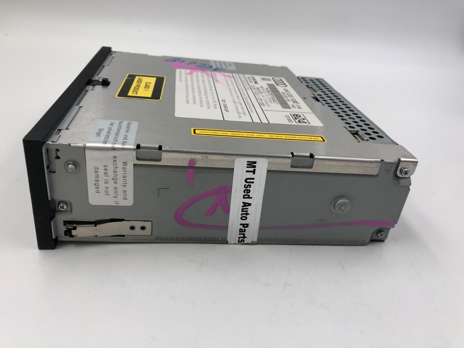 2011-2018 Audi A8 Audio Equipment Radio DVD Changer Control Panel OEM C04B53069