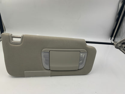 2015-2022 Subaru Legacy Passenger Sun Visor Beige Illuminated OEM C01B37063