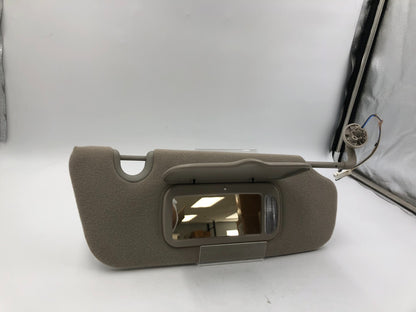 2004-2007 Jeep Liberty Passenger Sun Visor Gray Illuminated OEM C01B17052