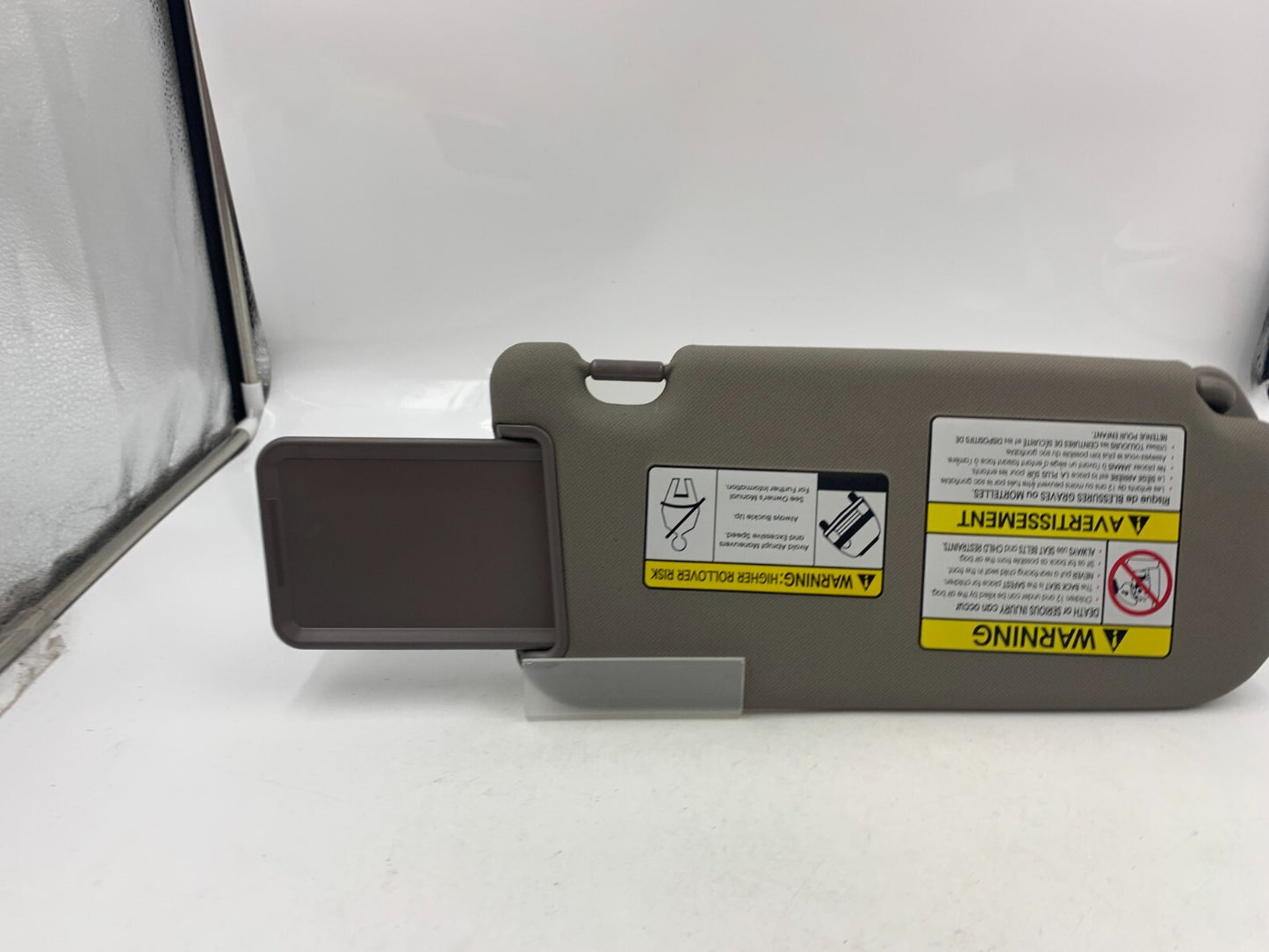2010-2015 Hyundai Tucson Driver Sun Visor Brown OEM B01B01004