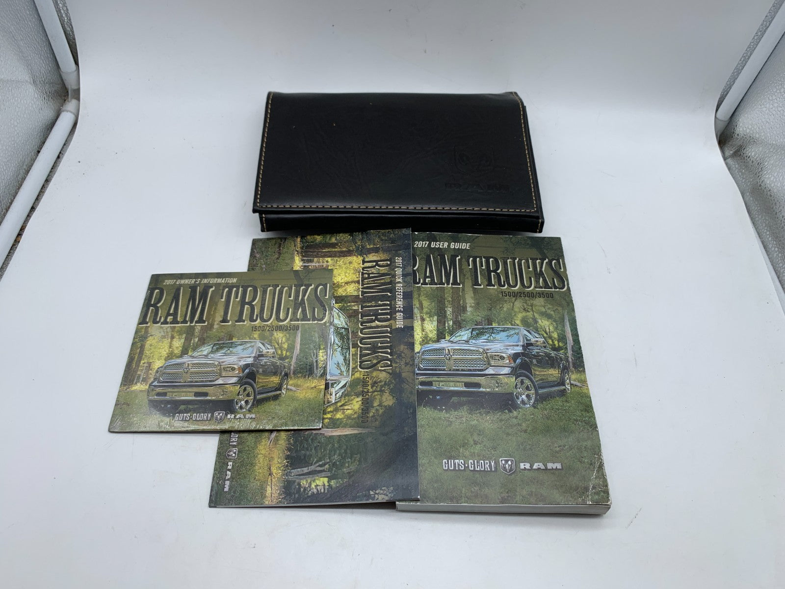 2017 Ram 1500 Owners Manual Users Guide Set with Case OEM C02B50025