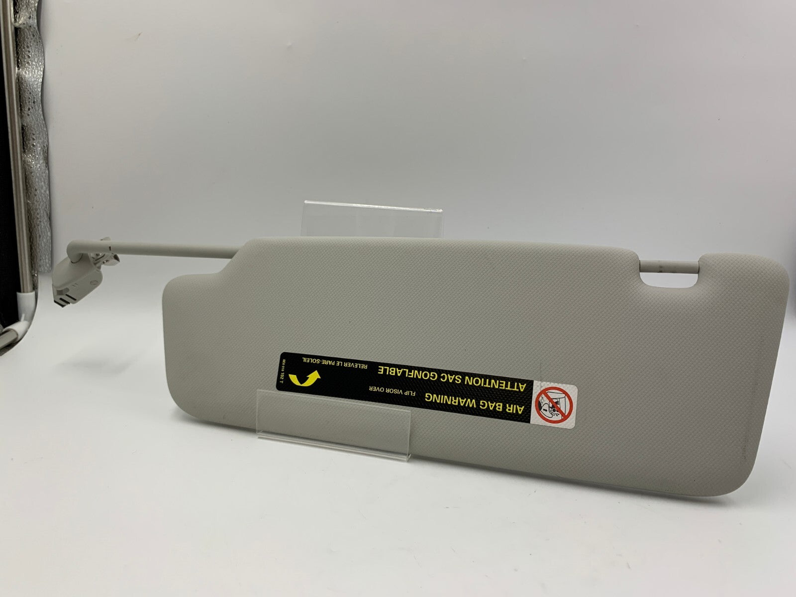 2009-2012 Audi A4 Passenger Sun Visor Gray Illumination OEM B04B53038