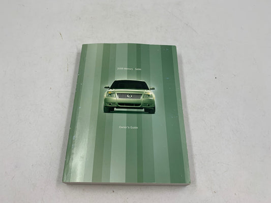 2008 Mercury Sable Owners Manual OEM C02B52010
