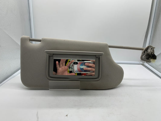 2011-2013 Infiniti M37 Passenger Sun Visor Illuminated Gray OEM A02B48067