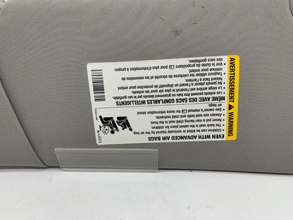 2006-2011 Buick Lucerne Passenger Sun Visor Gray OEM B04B46009