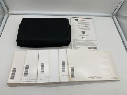 2016 Nissan Rogue Owners Manual Set with Case OEM B01B54038