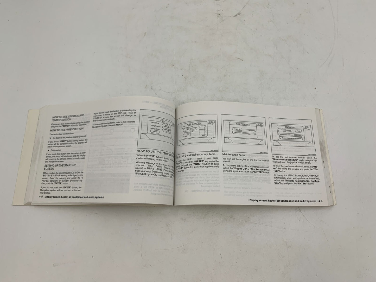 2004 Nissan Maxima Owners Manual OEM A01B17085