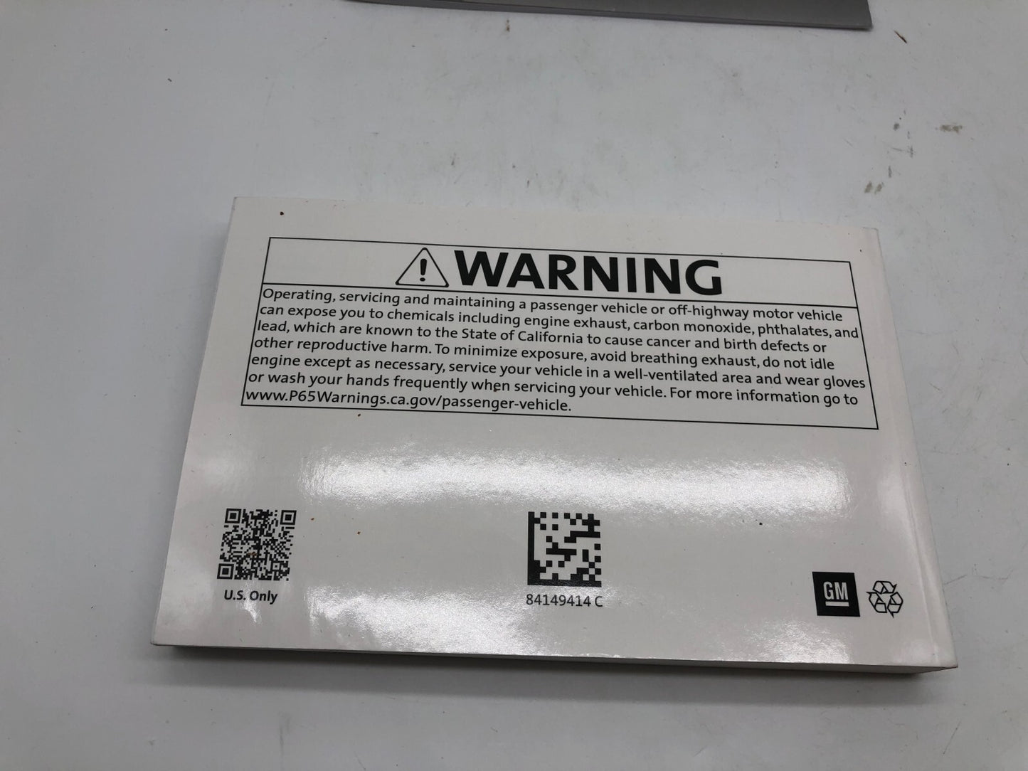 2019 Chevrolet Traverse Owners Manual Set OEM B03B63016