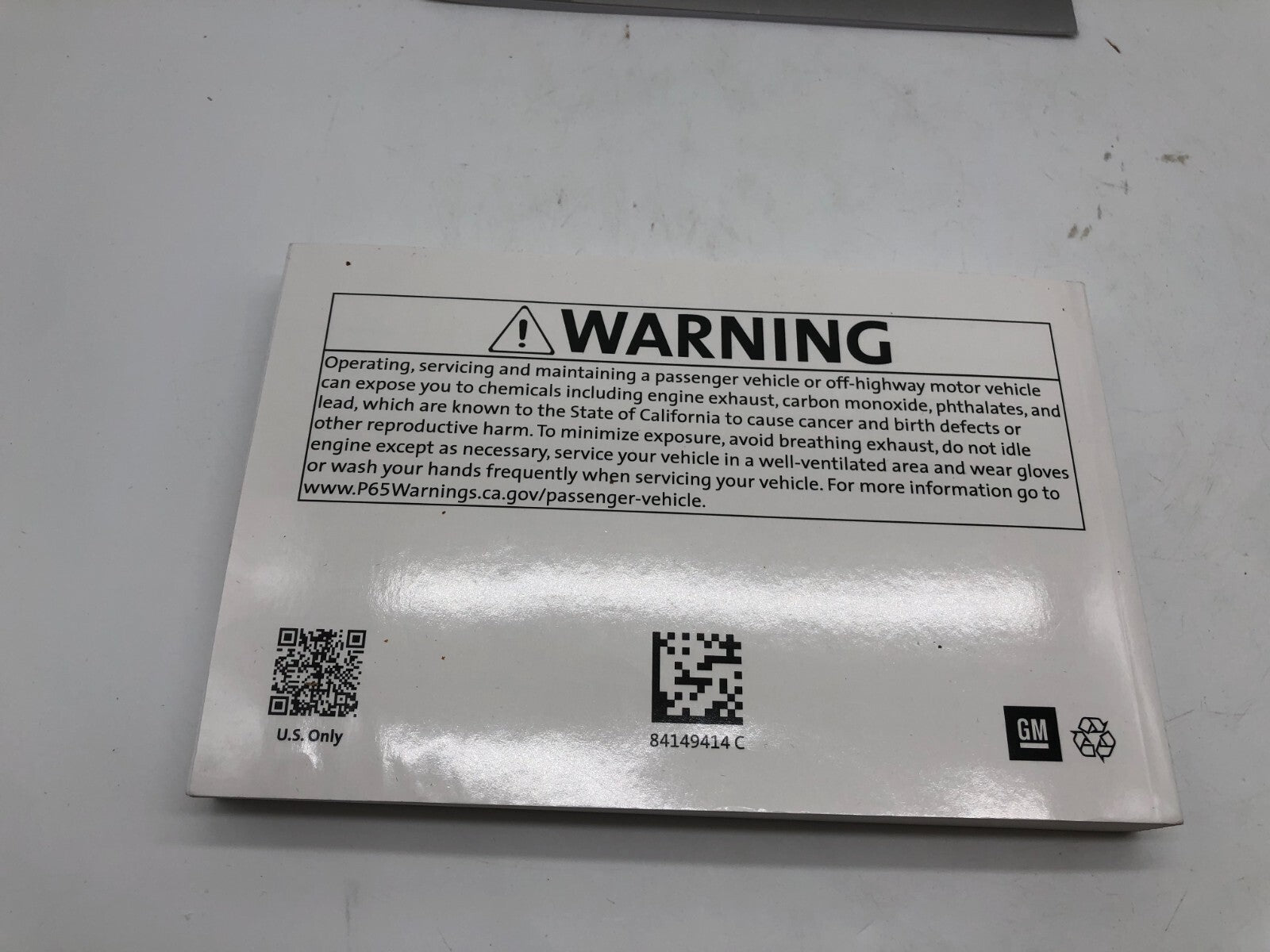 2019 Chevrolet Traverse Owners Manual Set OEM B03B63016